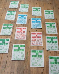 Varje nummer av Nora har en temafärg.