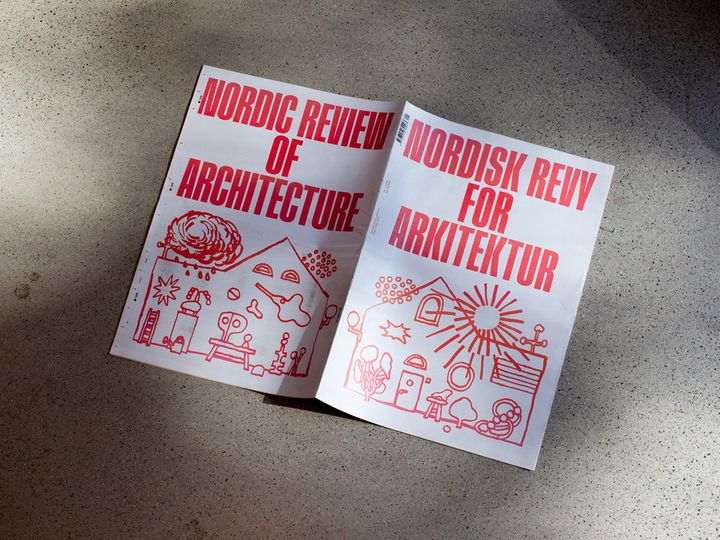 Omslag till årets Kritikerprisvinnare, Nordisk revy for arkitektur eller Nora.