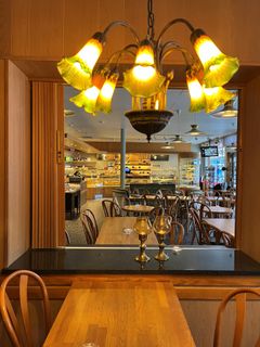 Interiör från Nordfeldts Konditori