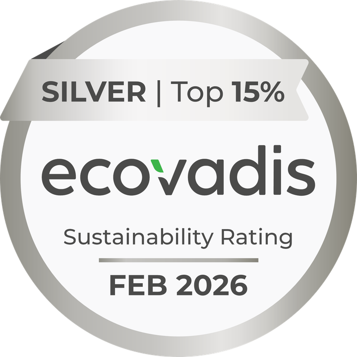 EcoVadis silver medal Sweden 2026