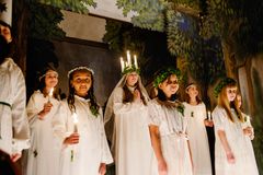 1920s-style Lucia in the Temperence hall