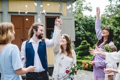 Wedding couple at Skansen